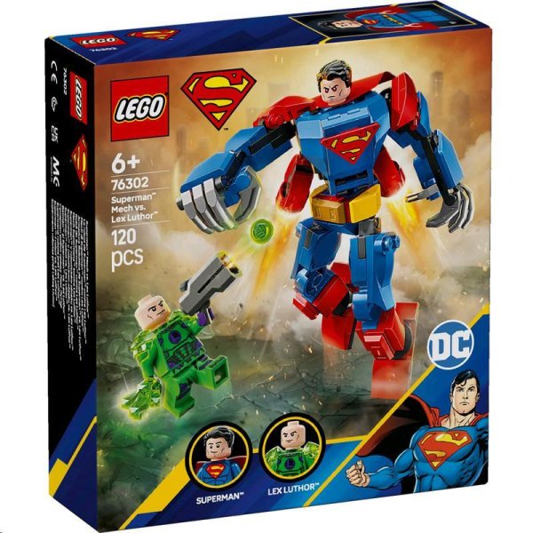 LEGO® DC Superman™ Mech vs. Lex Luthor™ 76302