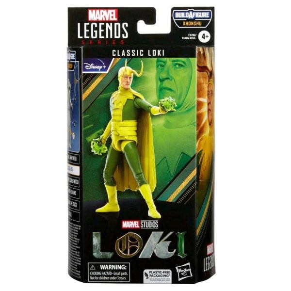 Hasbro Marvel Legends Classic Loki F3702