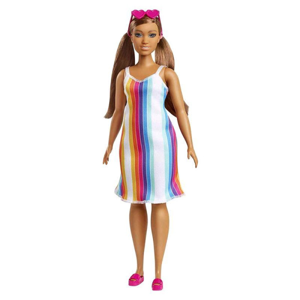 Mattel Barbie Loves the Ocean Puppe im Regenbogenkleid Aktion GRB38