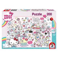 Schmidt-Spiele Hello Kitty - Kittys Welt, 200 Teile 56410...