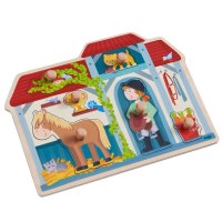 HABA Greifpuzzle Im Pferdestall 304592