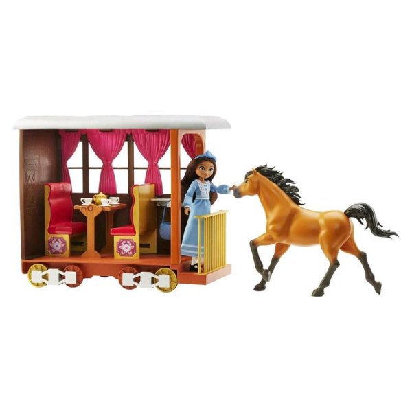 Mattel Spirit "Spirit - frei und ungezähmt" Zug-Abenteuer Spielset HBT15