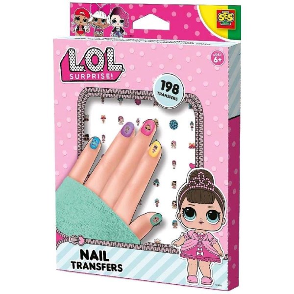 SES Fingernagelaufkleber L.O.L Nagelsticker 14193