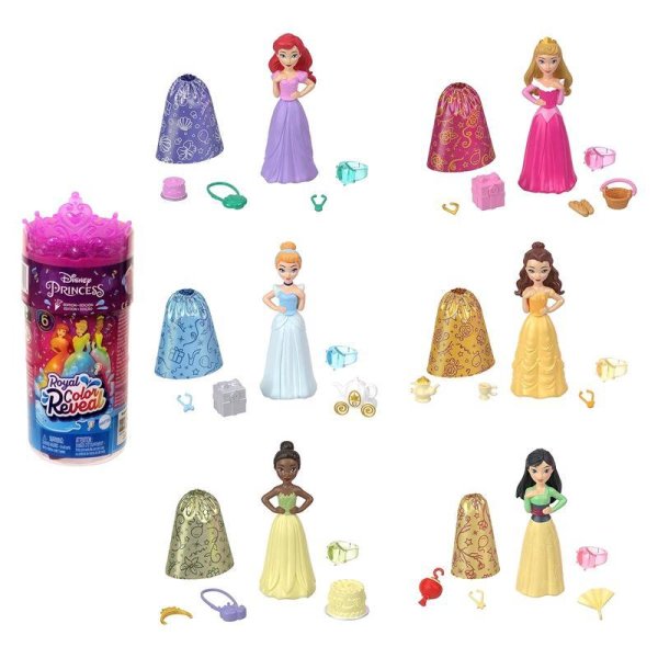 Mattel ROYAL COLOR REVEAL Disney Princess HXP39