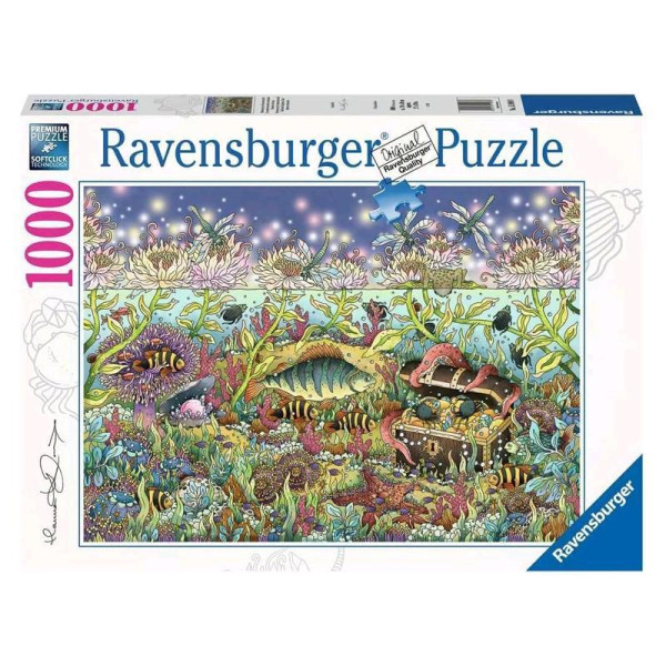 Ravensburger Puzzle Dämmerung im Unterwasserreich 1000 Teile 15988