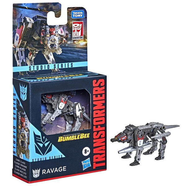 Hasbro TRANSFORMERS Core Class Bumblebee Ravage Figur F31385X00