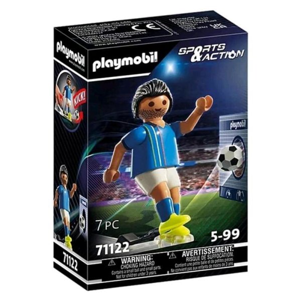 PLAYMOBIL® Sports & Action - Spielfigur, Fußballspieler Italien 71122