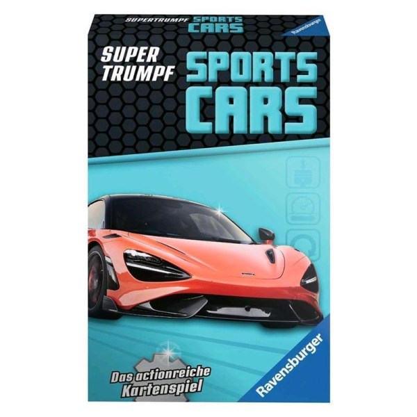 Ravensburger Kartenspiel, Supertrumpf Sports-Cars 20683