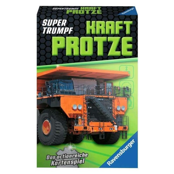 Ravensburger Kartenspiel, Supertrumpf Kraftprotze 20695