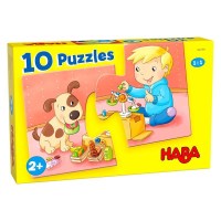 HABA 10 Puzzles - Mein Spielzeug 306799