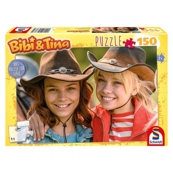 Schmidt Spiele Kinderpuzzle Bibi und Tina 150 Teile 56363