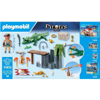 PLAYMOBIL® Starter Pack Pirat mit Alligator 71473