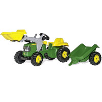 ROLLY TOYS rollyKid John Deere + Lader + Anhänger...