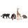 Schleich Wild Life - Spielfiguren-Set, 4 Teile 72162 - Schleich  - (Themenwelten / Zoo)