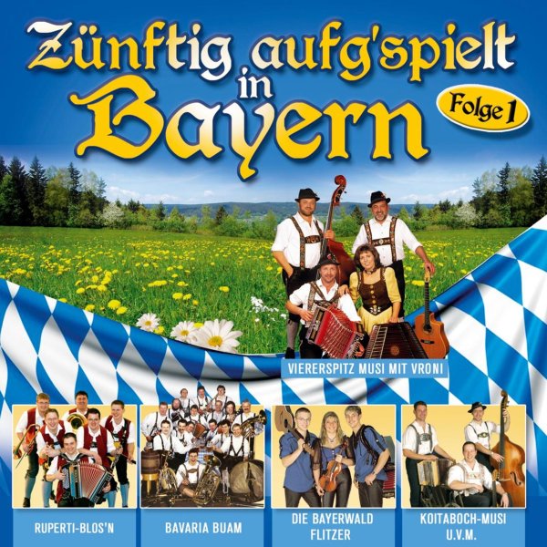 Various Artists: Zünftig aufgspielt in Bayern