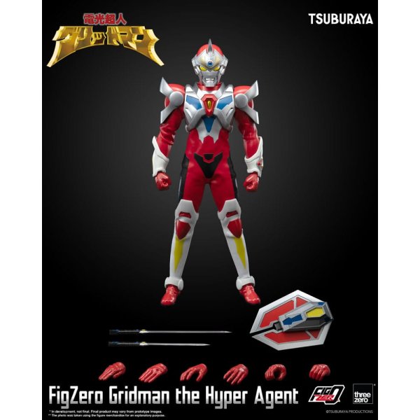 Gridman the Hyper Agent FigZero Actionfigur Gridman the Hyper Agent 30 cm