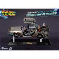 Back to the Future Egg Attack Floating Statue Back to the Future II DeLorean Deluxe Version heo EU Exclusive 20 cm