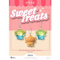 Pixar Sweet Treats Series Keychains 3-Pack 4 cm