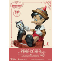 Disney Master Craft Statue Pinocchio Wooden Ver. Special Edition 27 cm