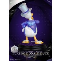 Disney 100th Master Craft Statue Tuxedo Donald Duck (Platinum Ver.)