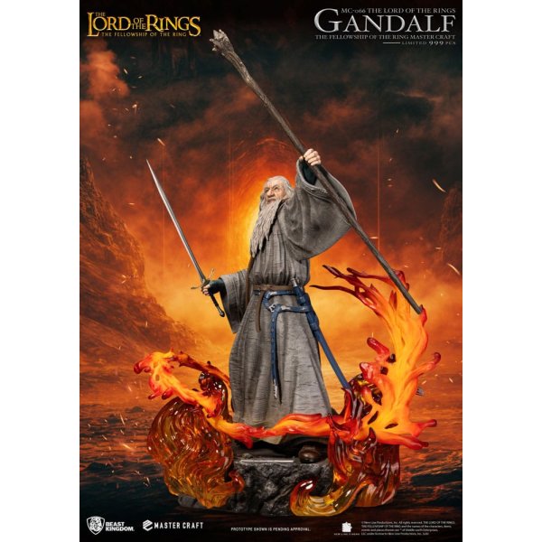 Herr der Ringe Master Craft Statue Gandalf 58 cm