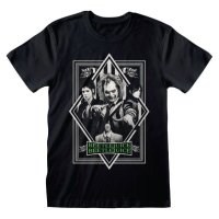 Beetlejuice 2 - BW Poster Plain (Black Unisex T-shirt)...