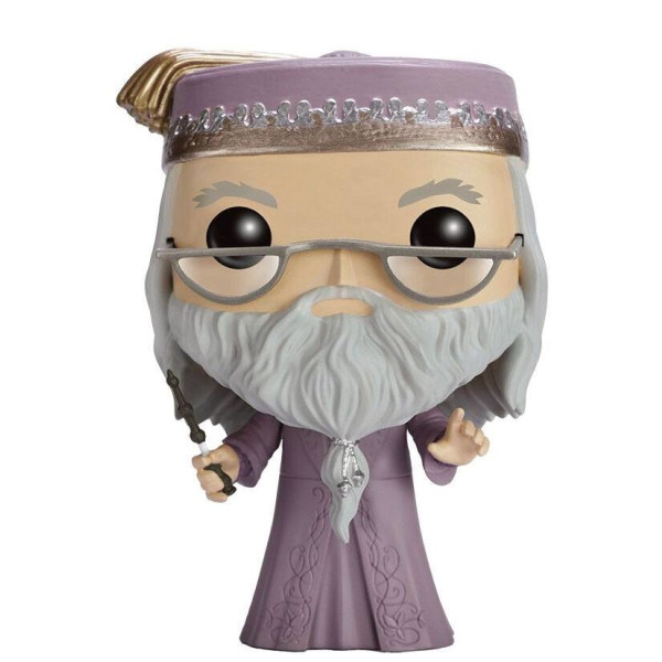 Harry Potter POP! Movies Vinyl Figure Dumbledore with Wand 9 cm