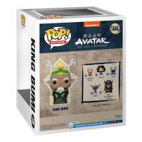 Avatar The Last Airbender POP! Deluxe Vinyl Figure King Bumi 9 cm