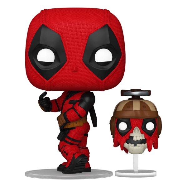 Deadpool 3 POP & Buddy! Vinyl Figur Deadpool w/Headpool 9 cm