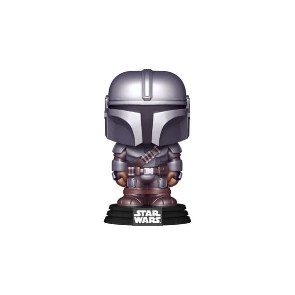 Star Wars: Mandalorian POP! Vinyl Figur Holiday Mandalorian 9 cm