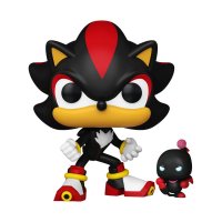 Sonic The Hedgehog POP & Buddy! Vinyl Figur Shadow w/DChao 9 cm