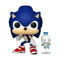 Sonic The Hedgehog POP & Buddy! Vinyl Figur Sonic w/ HChao 9 cm