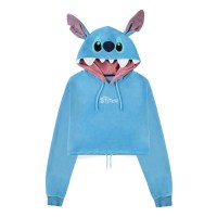 Lilo & Stitch Cropped Kapuzenpullover Stitch...