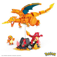 Pokémon Mega Construx Bauset Glumanda Evolutionsset