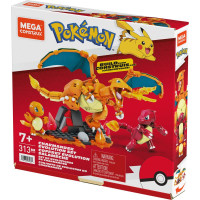 Pokémon Mega Construx Bauset Glumanda Evolutionsset