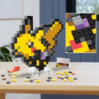 Pokémon MEGA Bauset Pikachu Pixel Art