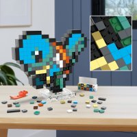 Pokémon MEGA Bauset Schiggy Pixel Art