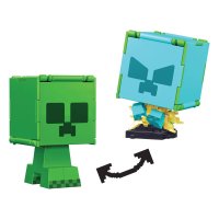 Minecraft Flippin Actionfigur Creeper & Geladener Creeper