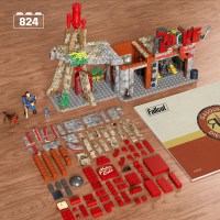 Fallout MEGA Bauset Red Rocket Truck Stop