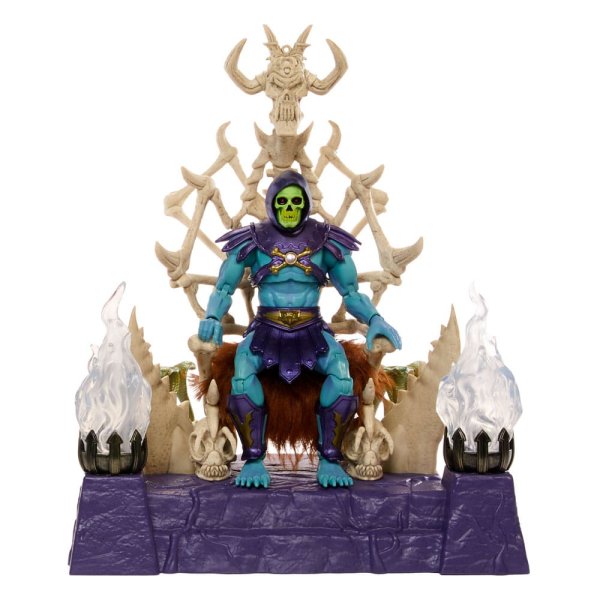 Masters of the Universe: New Eternia Masterverse Actionfigur Skeletor & Throne 18 cm