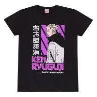 Tokyo Revengers - Ken Ryuguiji (Unisex Black T-Shirt)