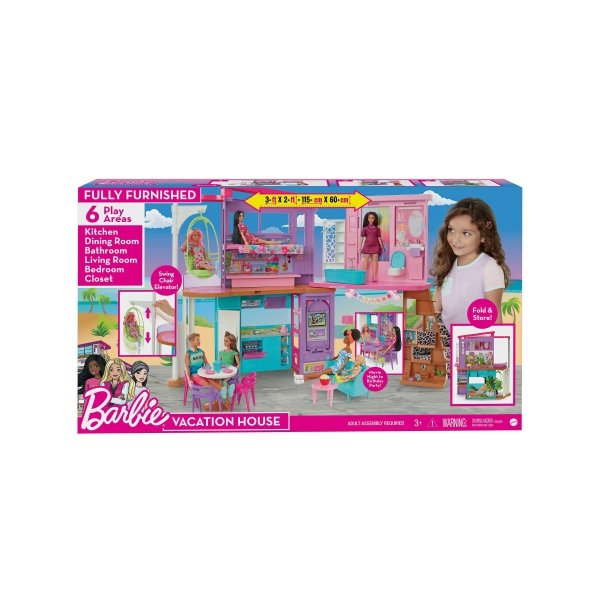 Mattel - Barbie Vacation House Playset