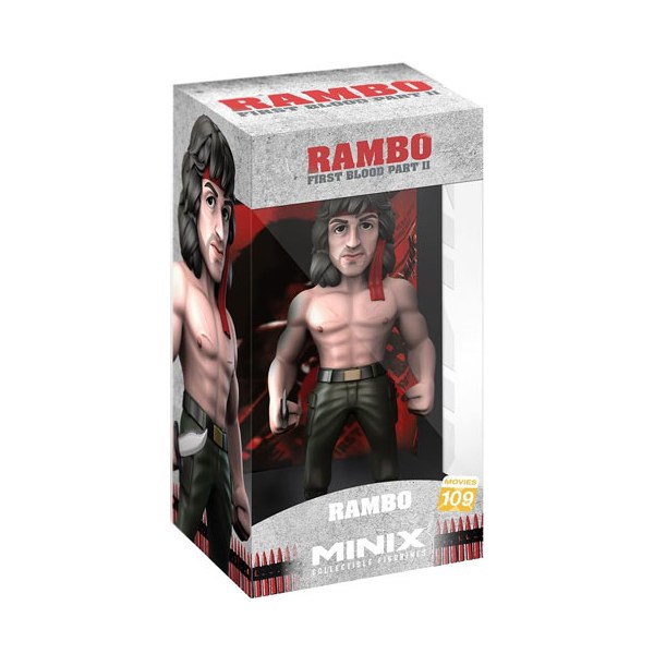 Merc Figur RAMBO AVEC BANDANA 12CM